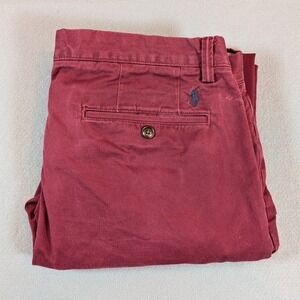 Polo Ralph Lauren Mens Stretch Straight Fit Twill Chino‎ Pants Size 32x30
